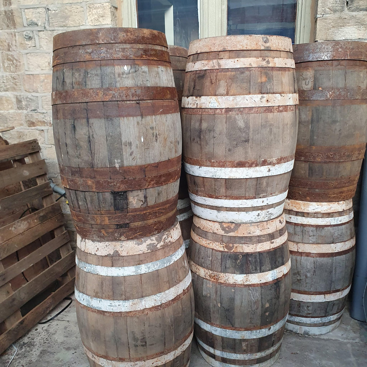 Used FULL Bourbon Barrel / Medium Sized  / Collect Only